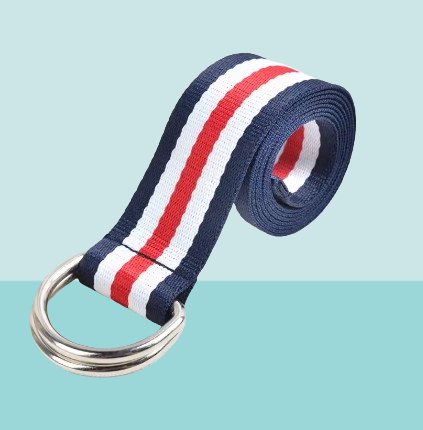 Red, White and Navy blue Preppy Dock Belt