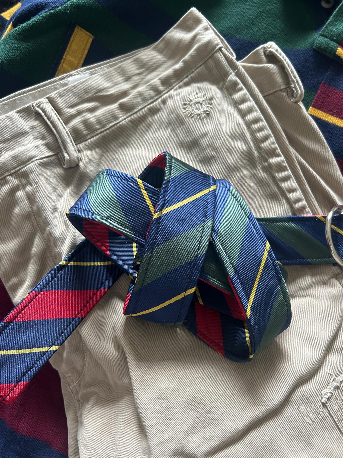 The Reversible College Tie Belt