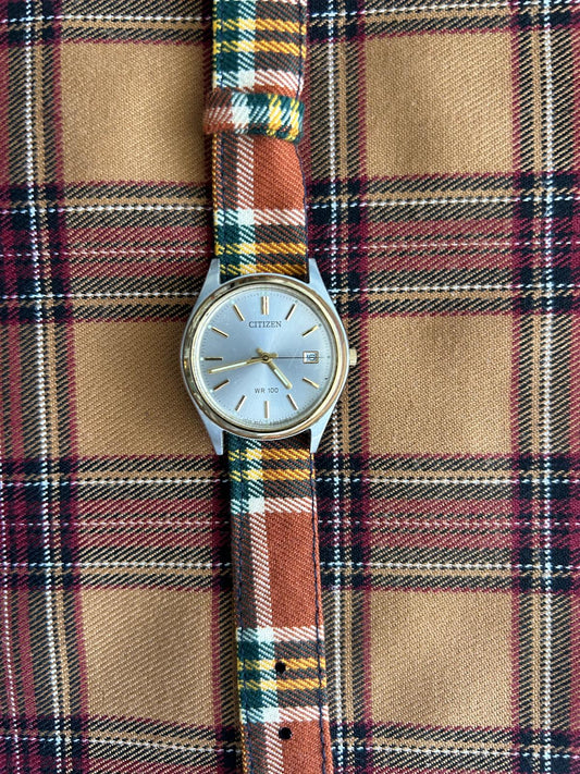 Vintage Silver and Gold Citizen Watch