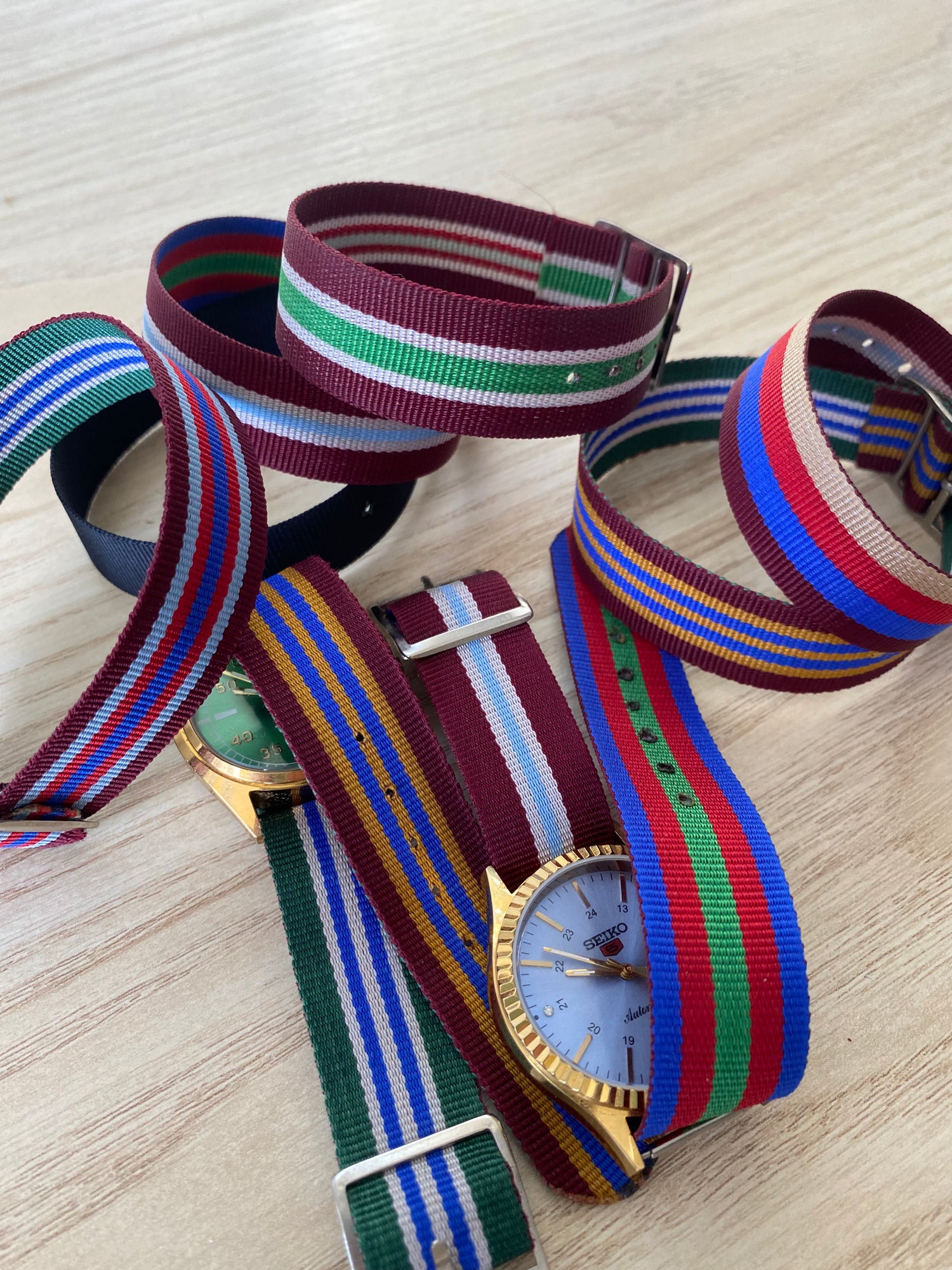 Reversible 60's Nylon Straps