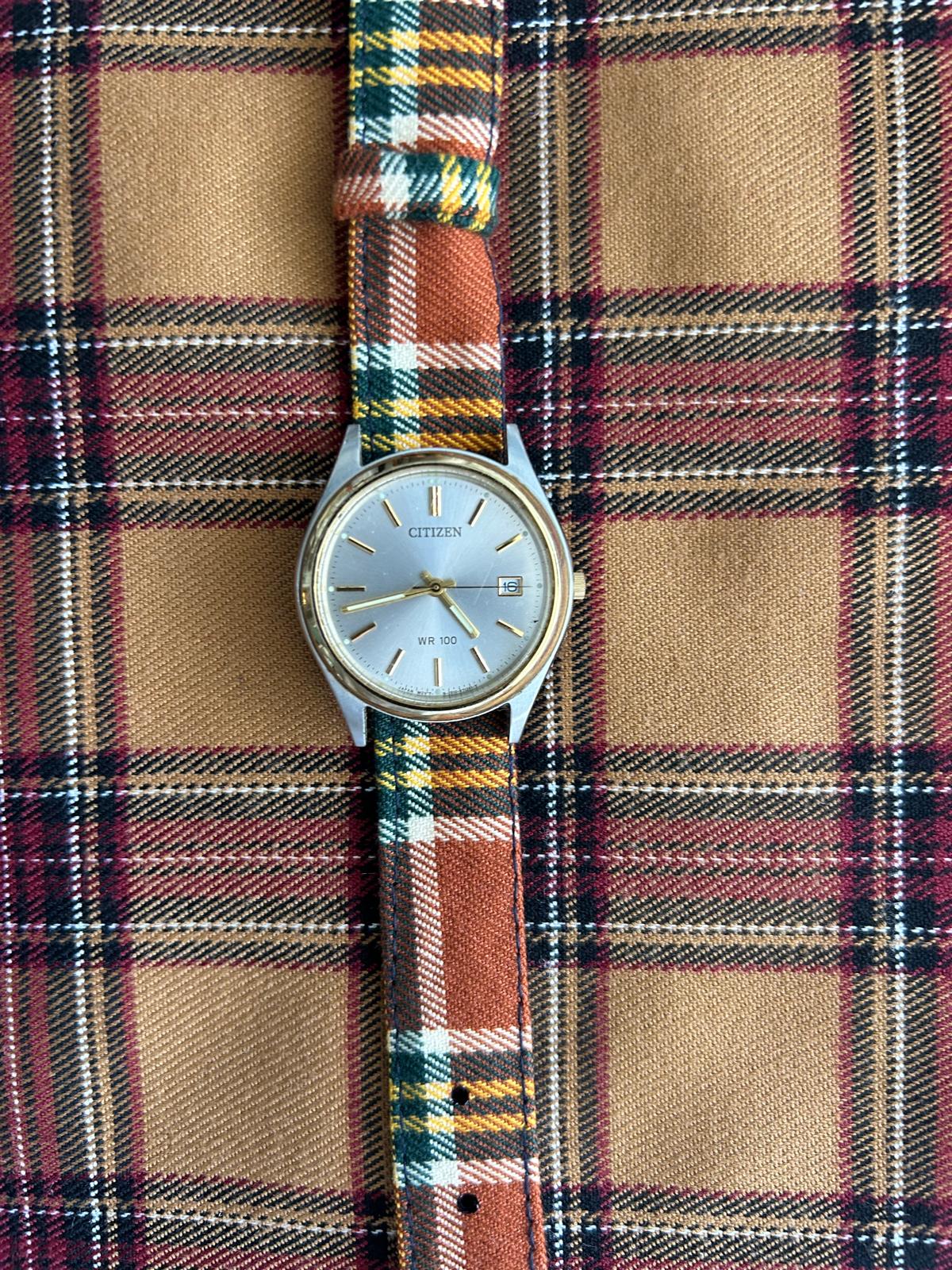 Vintage Silver and Gold Citizen Watch