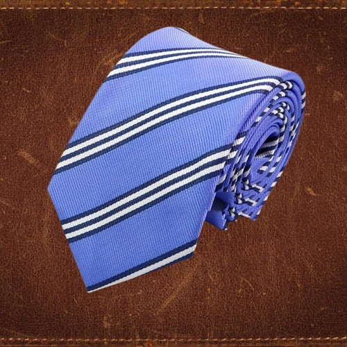 The Classic Blue, Navy & White College Tie