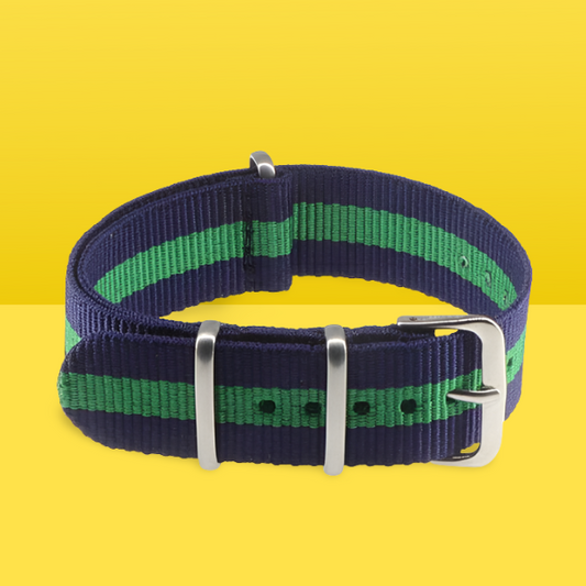 Green & Navy classic strap