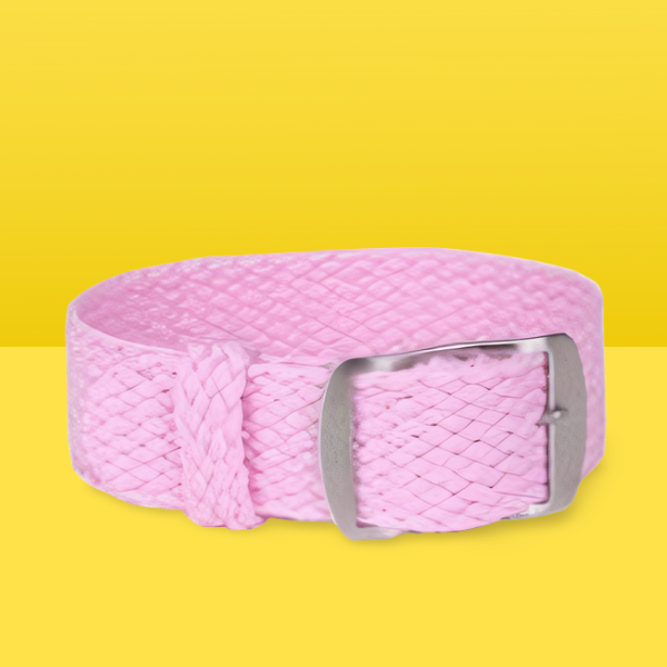 Pink Perlon Strap