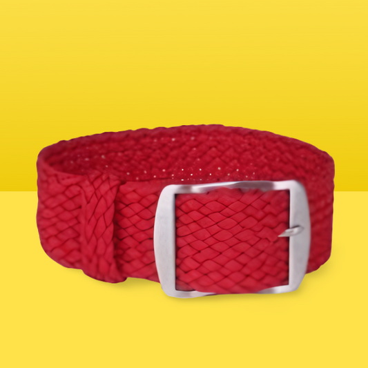 Red Perlon Strap