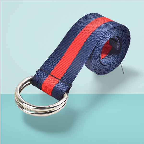 Navy & Red Preppy Dock Belt