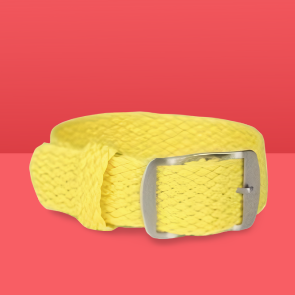 Yellow Perlon Strap