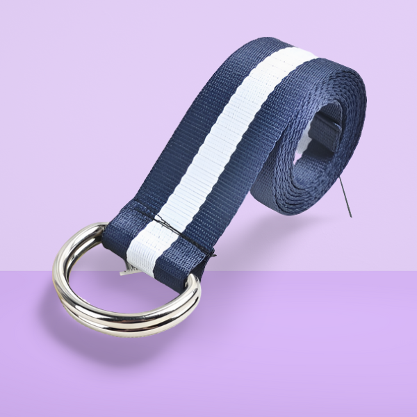 Navy & White Preppy Dock Belt